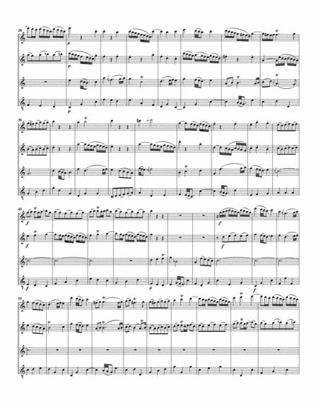 Aria Der Heiland Kennet Ja Die Seinen From Cantata Bwv 109 Arrangement For 4 Recorders Page 2