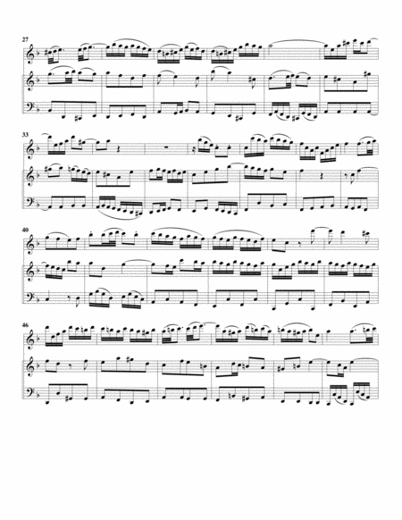 Aria Erleucht Auch Meine Finstre Sinnen From Weihnachts Oratorium Bwv 248 Arrangement For Alto Recorder And Organ Page 2