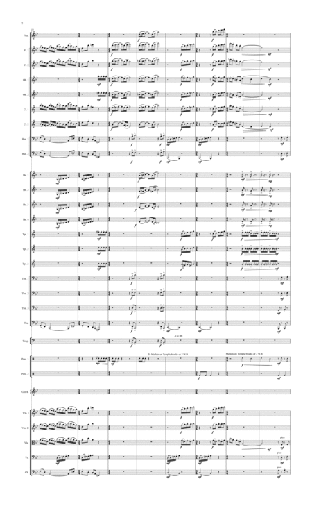 Arizona Centennial Overture Orchestra Version Page 2