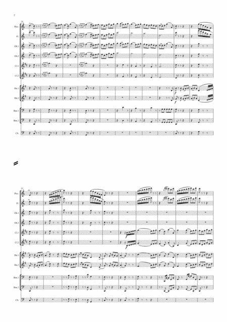 Arnold English Dances Set 2 Op 33 No 2 Con Brio Symphonic Wind Dectet Page 2