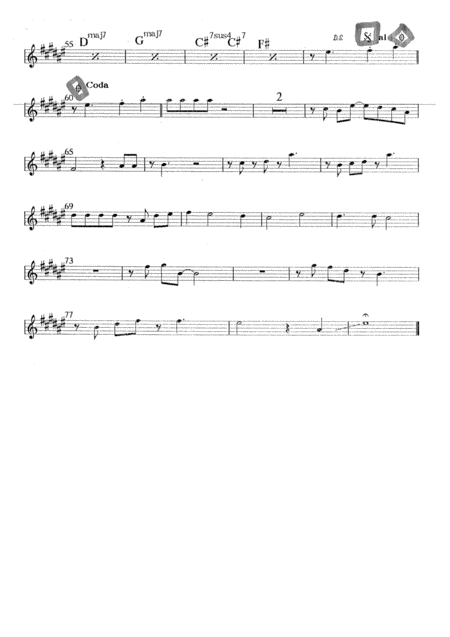 Arthurs Theme Best That You Can Do Vocal With Big Band Key Of A Page 2