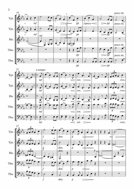 As Torrents In Summer From King Olaf By Edward Elgar Arranged By Frank Stubbs Page 2