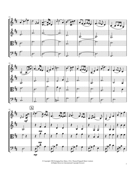 Ashokan Farewell String Quartet Page 2