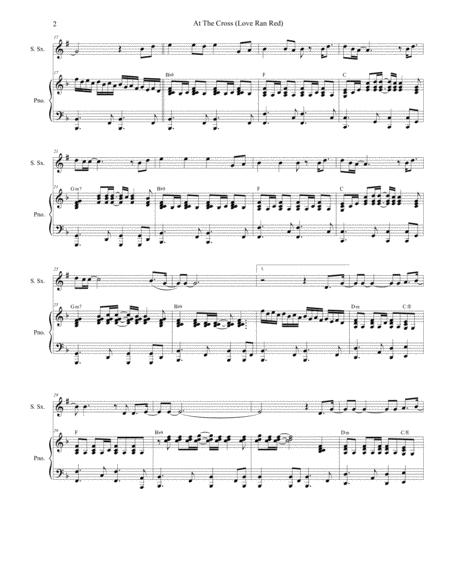 At The Cross Love Ran Red For Soprano Saxophone And Piano Page 2