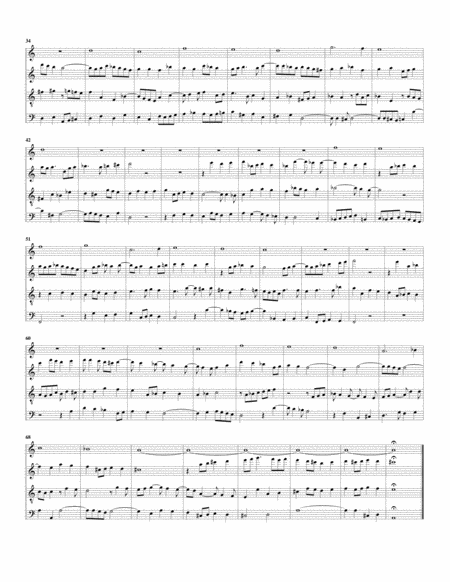 Aus Der Tiefe Not Schrei Ich Zu Dir Bwv 687 Arrangement For 4 Recorders Page 2