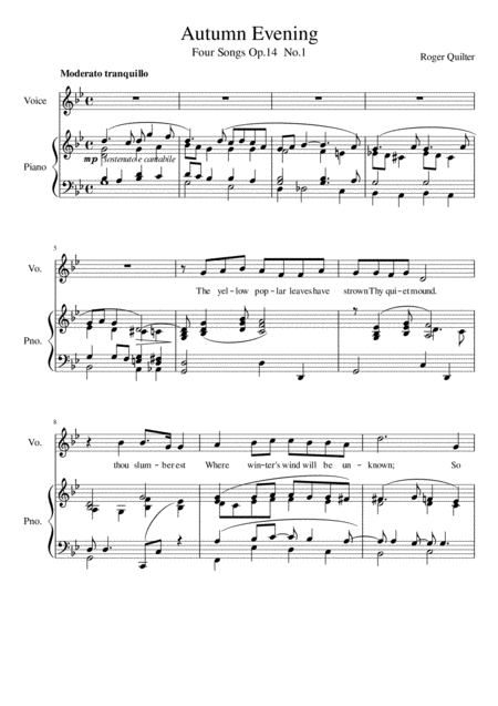 Autumn Evening G Minor Page 2