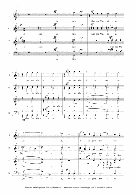Ave Maria Bruckner For Saattbb Choir Page 2