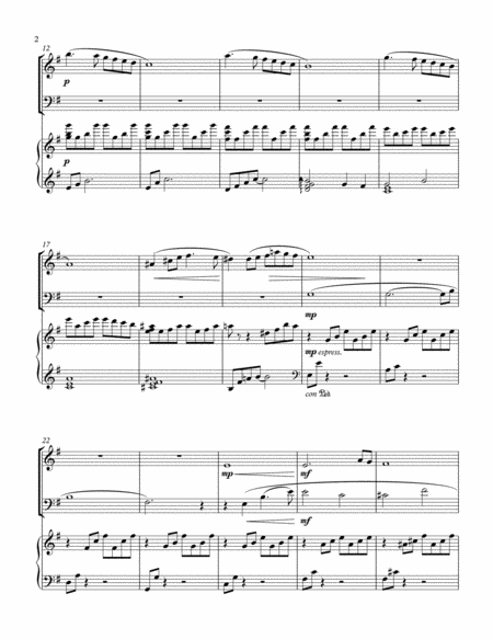 Ave Maria Caccini For Piano Trio Page 2