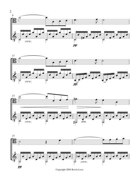 Ave Maria Cello And Guitar Score And Parts Page 2