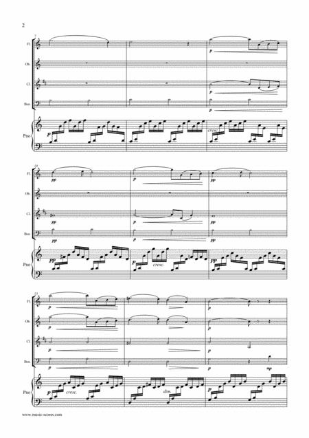 Ave Maria Flute Oboe Clarinet Bassoon And Piano Page 2