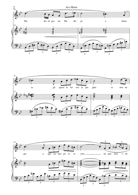 Ave Maria Schubert Page 2