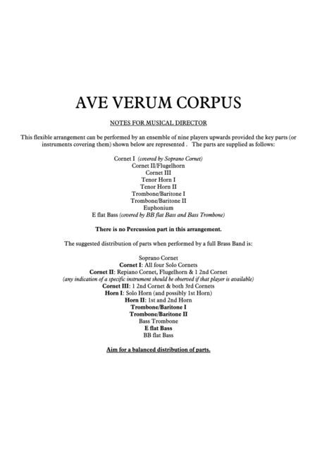 Ave Verum Corpus Mozart Score Only Page 2