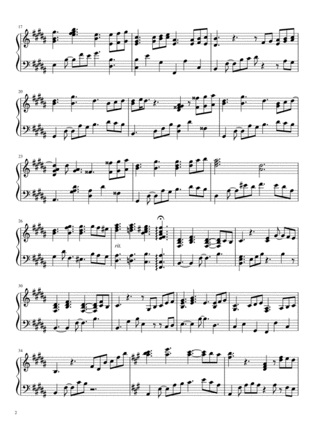 Baby Mine Piano Solo Page 2