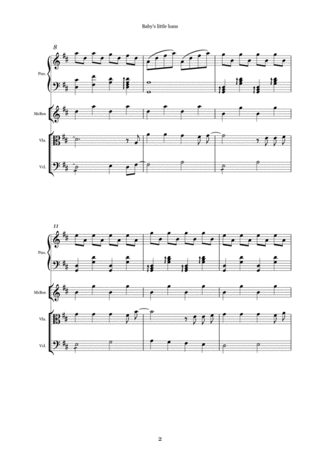 Babys Little Hands Instrumental Page 2