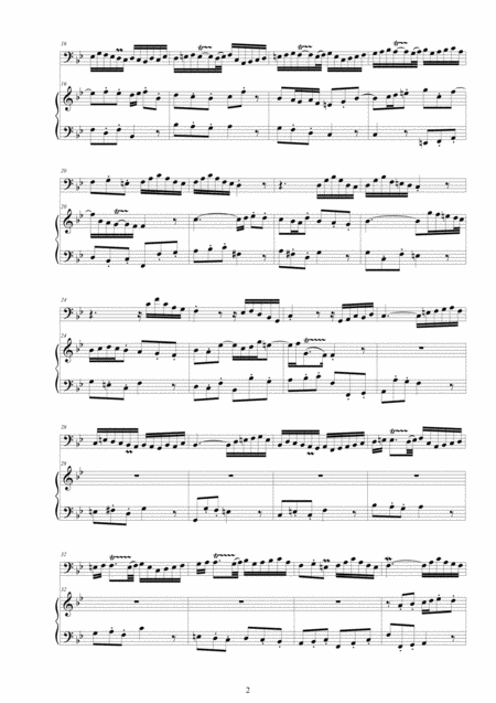 Bach Aria Hchster Was Ich Habe Bwv 39 No 5 For Bassoon And Harpsichord Page 2