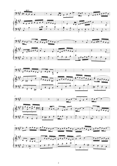Bach Aria Herr Du Siehst Statt Guter Werke Bwv 9 No 5 For Bassoon And Harpsichord Page 2