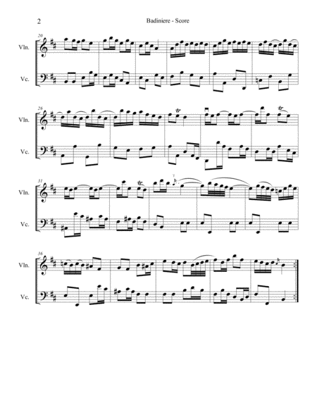 Bach Badiniere For Violin And Cello Page 2