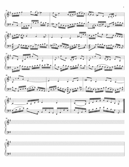 Bach Cello Suite In G Major Duet Arrangement Page 2