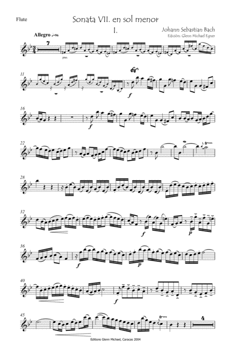 Bach Flute Sonata 7 In G Minor Page 2