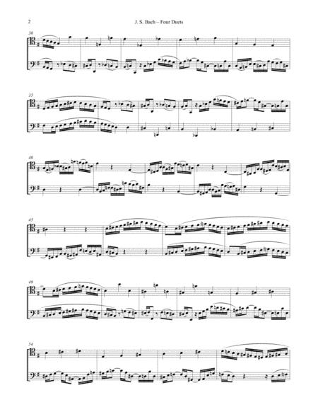 Bach Four Duets For Two Trombones Bwv 802 805 Page 2