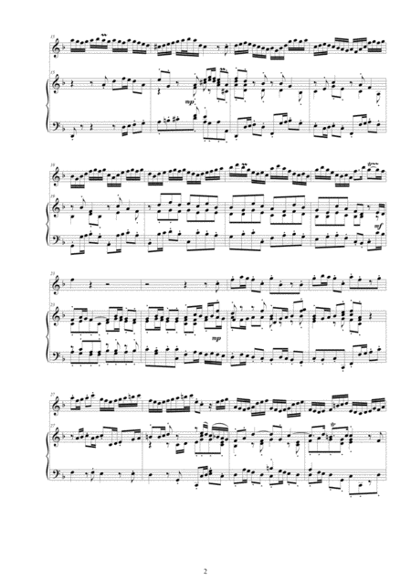 Bach Oboe Concerto In D Minor Bwv 1059 For Oboe And Piano Score And Part Page 2