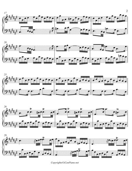 Bach Prelude No 13 Bwv 882 Well Tempered Clavier Book Ii Page 2