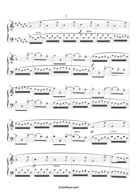 Bach Prelude No 3 Bwv 848 Icanpiano Style Page 2