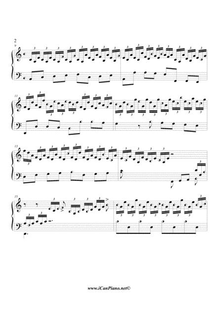 Bach Prelude No 6 Bwv 851 Icanpiano Style Page 2