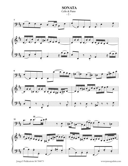Bach Six Sonatas Bwv 1030 1035 For Cello Piano Page 2
