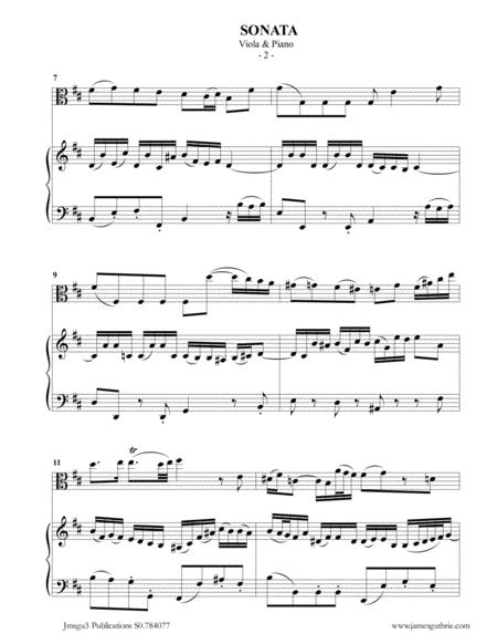 Bach Six Sonatas Bwv 1030 1035 For Viola Piano Page 2