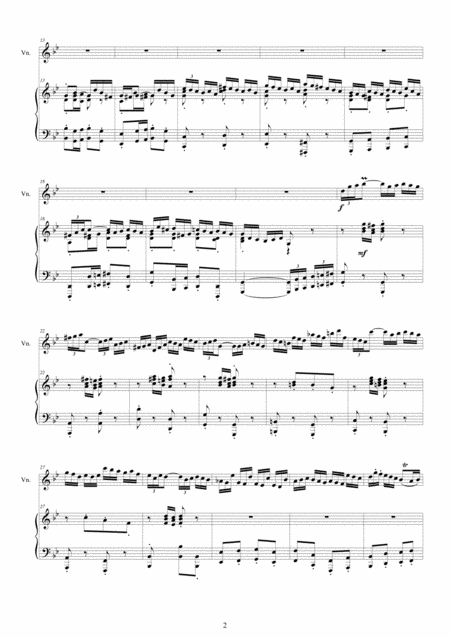 Bach Violin Concerto In G Minor Bwv 1056 For Violin And Piano Page 2