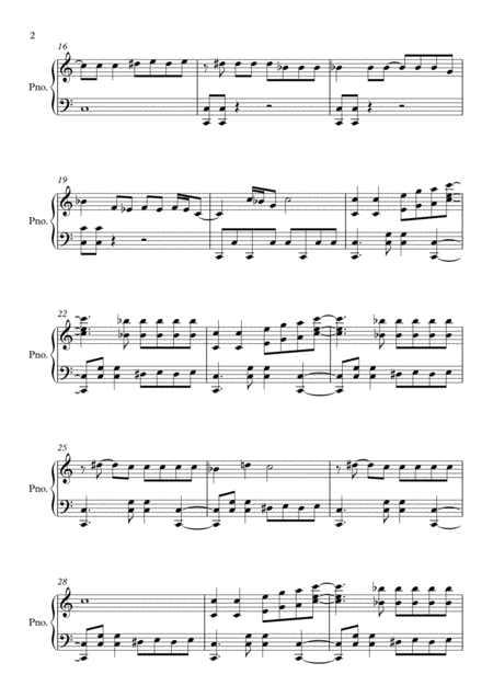 Bang Bang By Jessie J Ariana Grande Nicki Minaj Piano Page 2