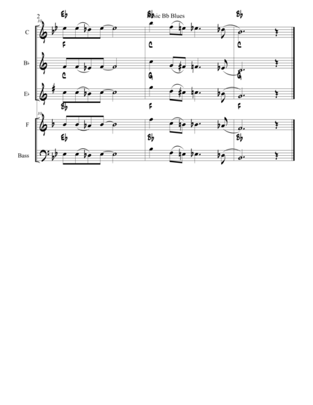 Basic Bb Blues Page 2