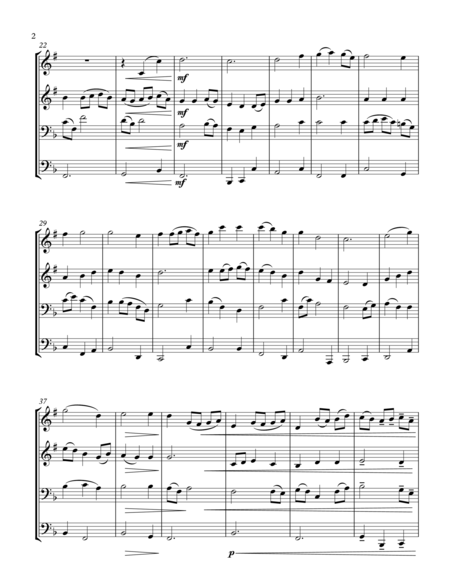 Be Thou My Vision Brass Quartet Page 2