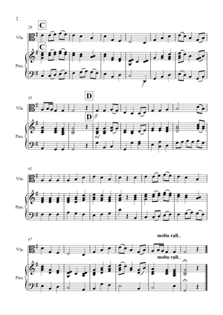 Be Thou My Vision For Viola And Piano Page 2