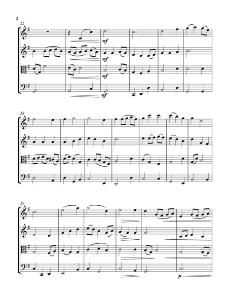 Be Thou My Vision String Quartet Page 2