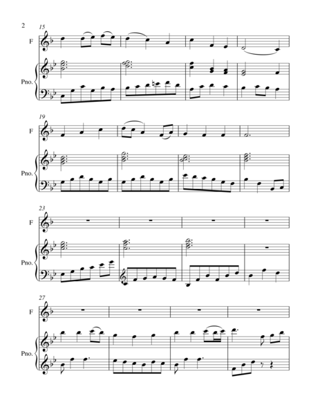 Be Thou My Vision Treble F Instrument Solo Page 2