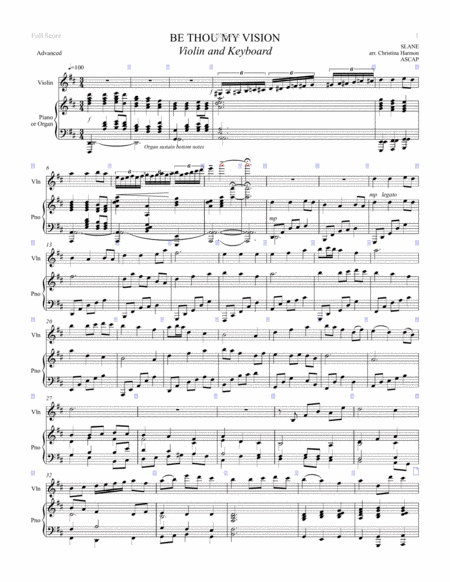 Be Thou My Vision Violin And Keyboard Page 2