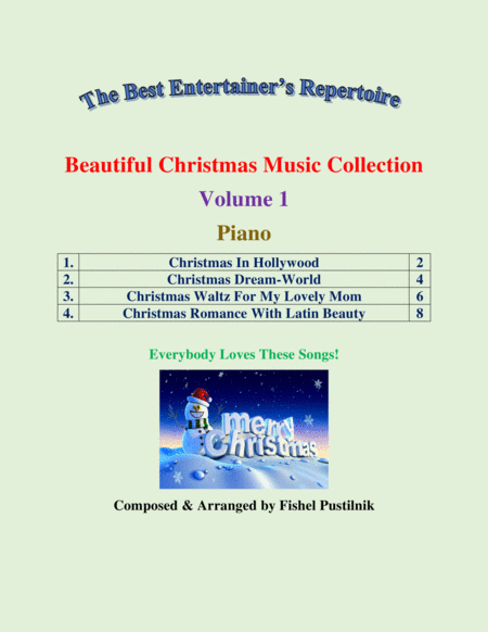 Beautiful Christmas Music Collection For Piano Volume 1 Video Page 2