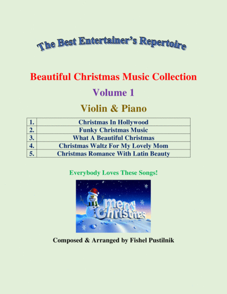 Beautiful Christmas Music Collection For Violin And Piano Volume 1 Video Page 2