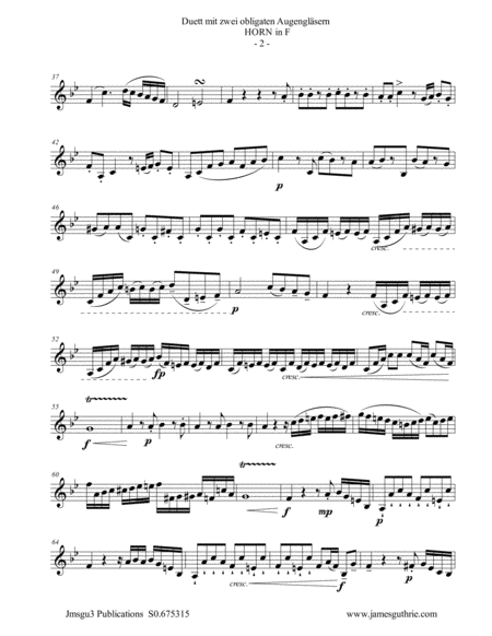 Beethoven Duet Woo 32 For French Horn Cello Page 2