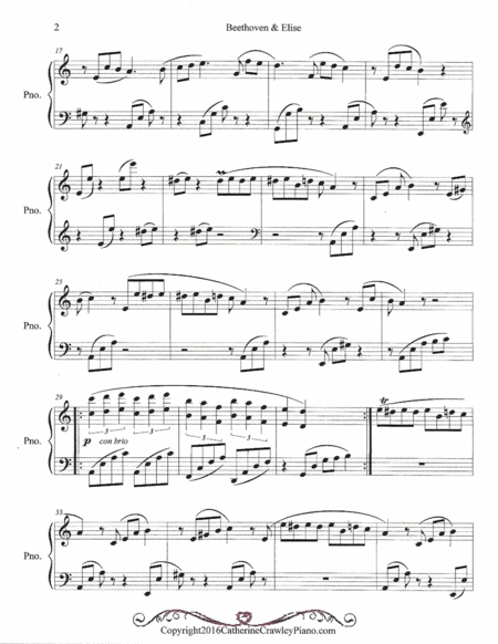 Beethoven Elise Page 2