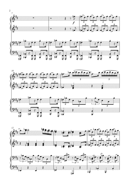 Beethoven March Op 45 No 3 Piano 4 Hands Page 2