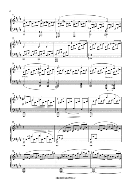 Beethoven Moonlight Sonata Full Page 2