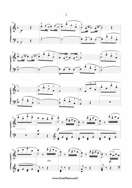 Beethoven Sonatina In F Icanpiano Style Page 2