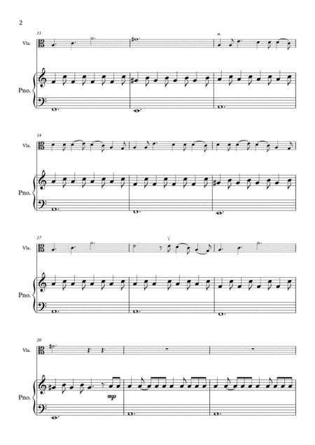 Believer Viola And Piano Imagine Dragons Page 2