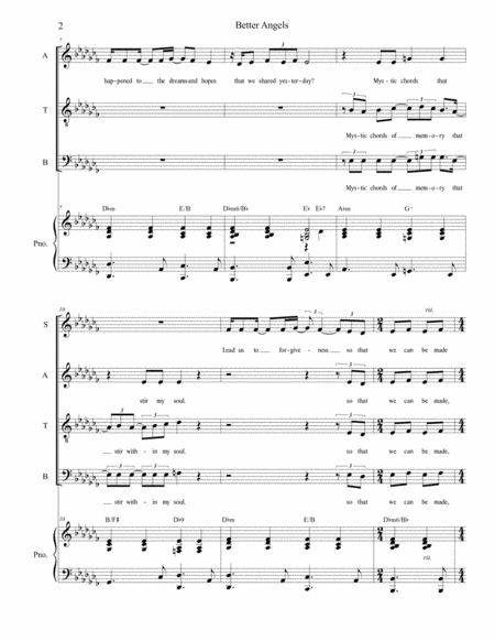 Better Angels For Satb Page 2