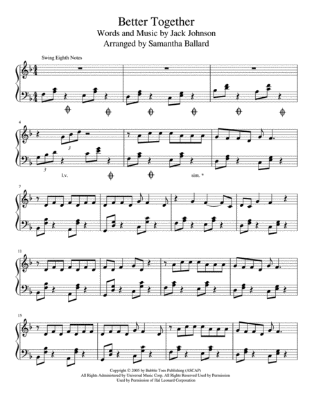 Better Together Harp Solo Page 2