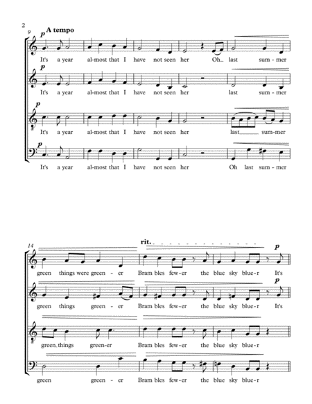Bird Song Satb Choir Page 2