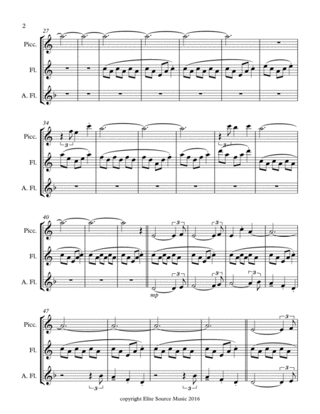 Birds For Flute Trio Page 2